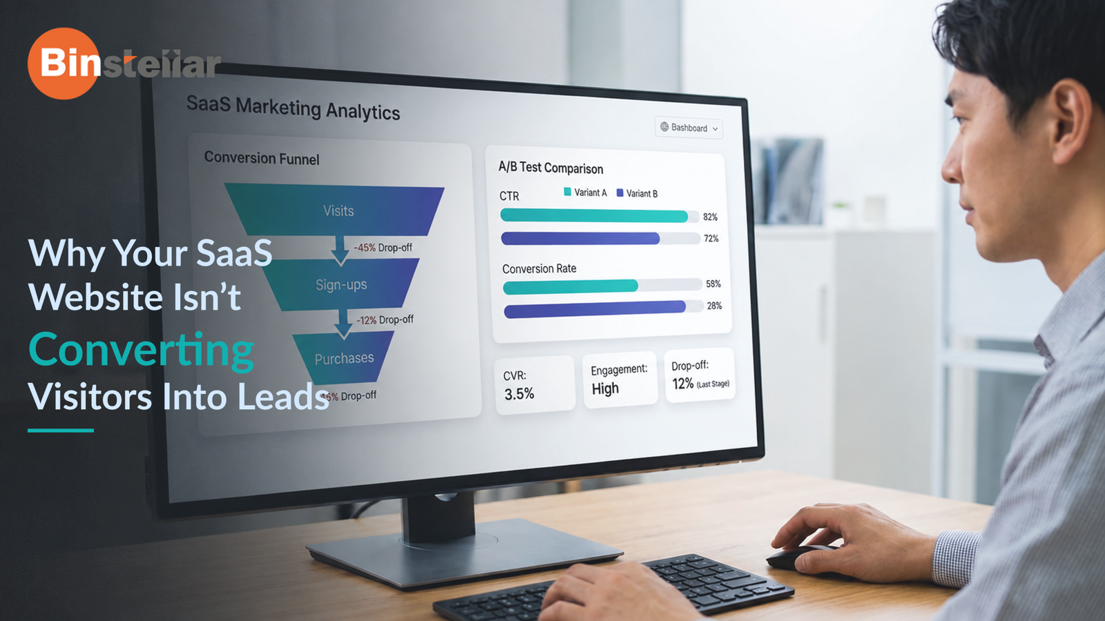 Why Your SaaS Website Isn’t Converting Visitors Into Leads